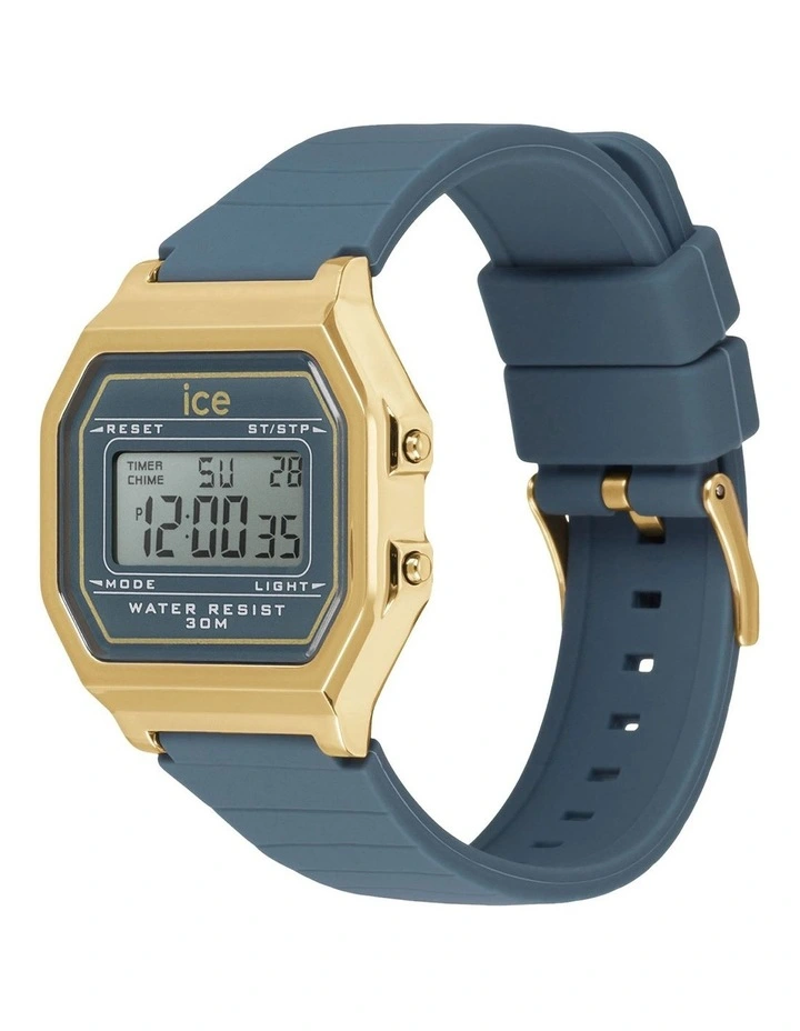 Digit Retro Watch in Midnight Blue
