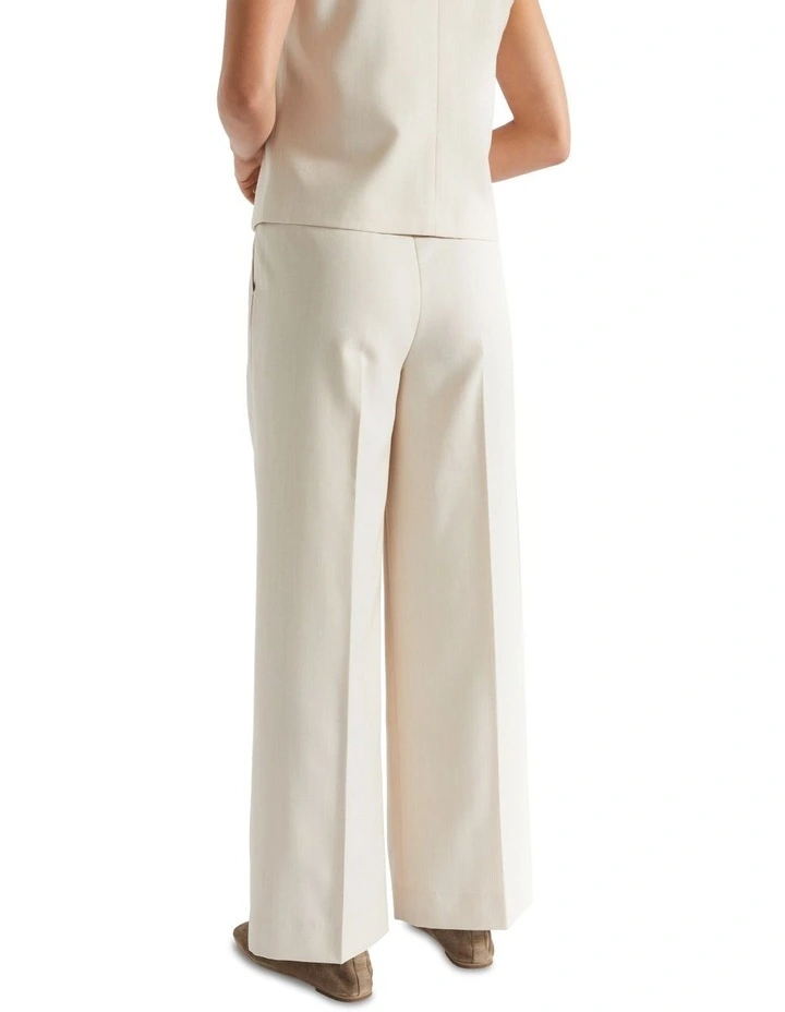 Crossdye Suit Pant in Vanilla Cream Crossdye