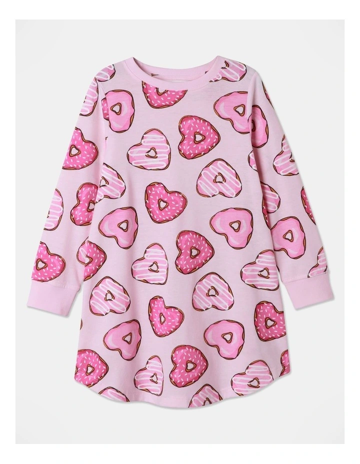 Donut Nightie in Light Pink