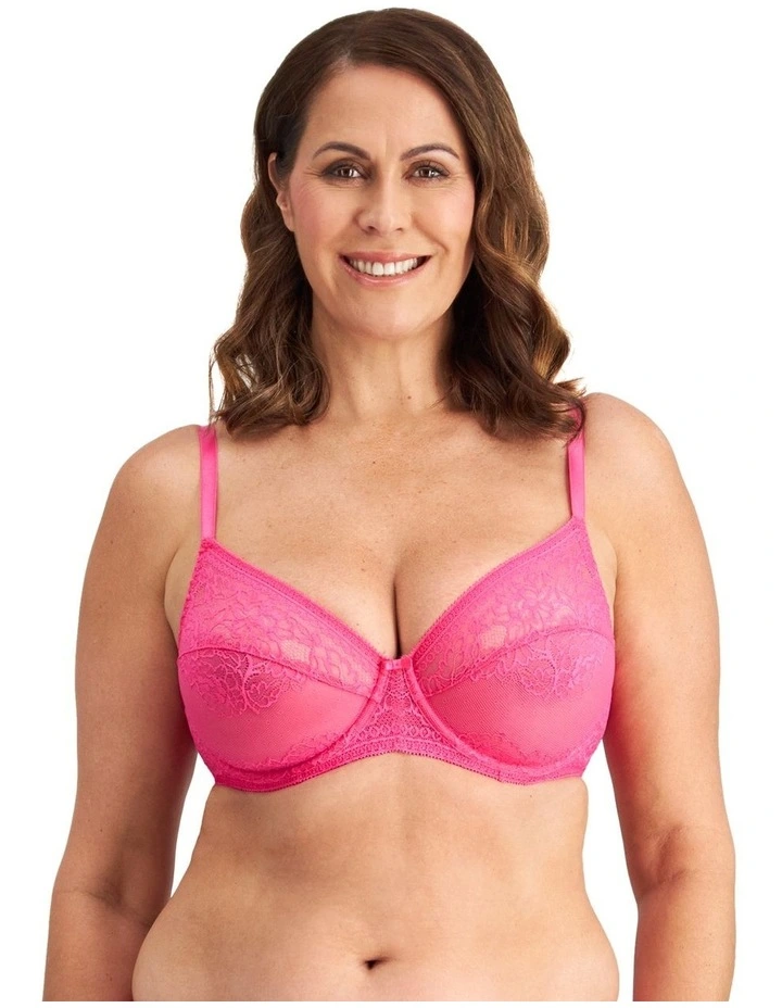 Eternal Underwire Bra in Fuchsia Purple
