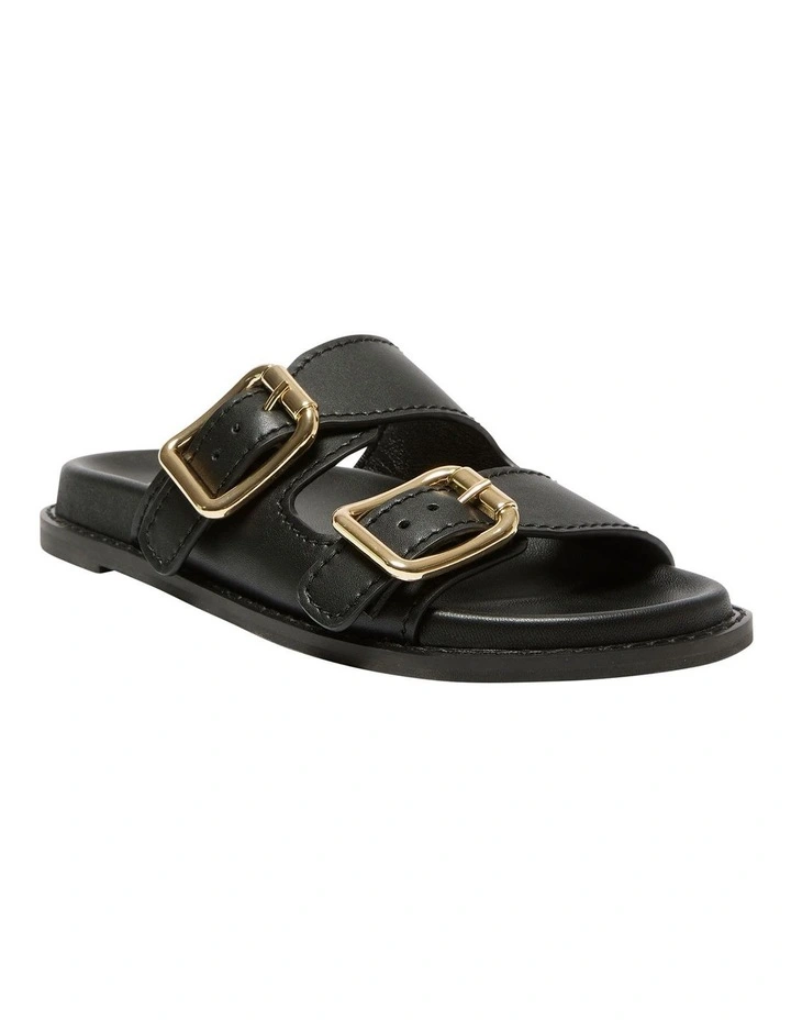Randall Leather Sandals in Black