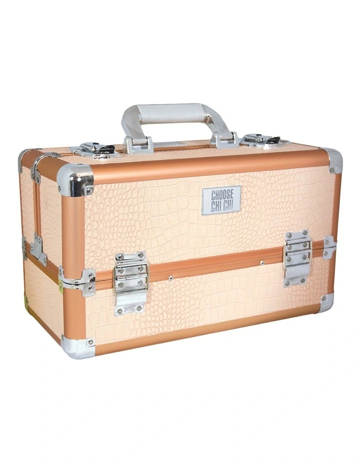 Large Beauty Case Bag in Brown