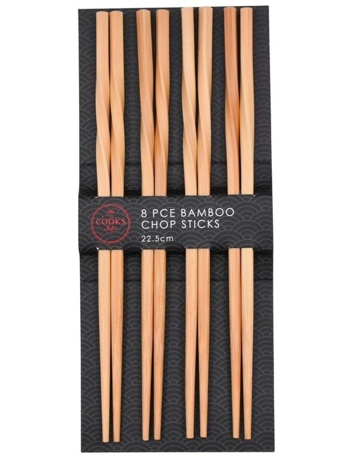 Chopsticks Set of 4 in Bamboo