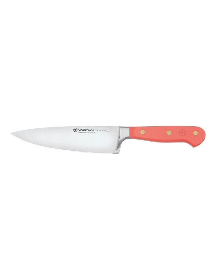 Chef's Knife 16cm in Coral Peach