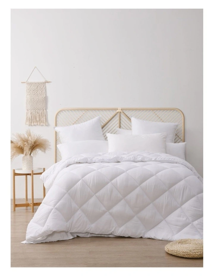 Winterweight Microfibre Quilt in White