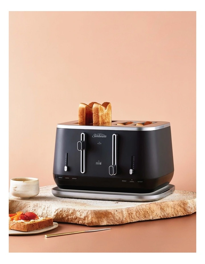 Kyoto City Collection 4 Slice Toaster TAM8004BK