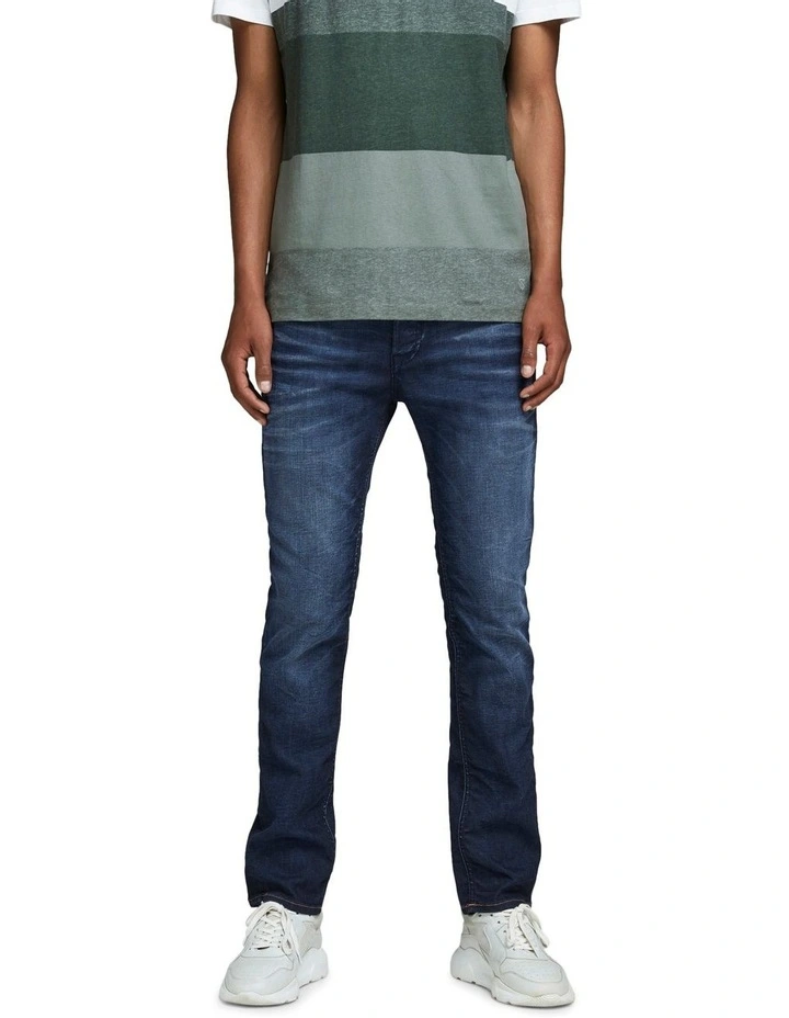 Tim 719 Slim Straight Leg Jeans in Blue