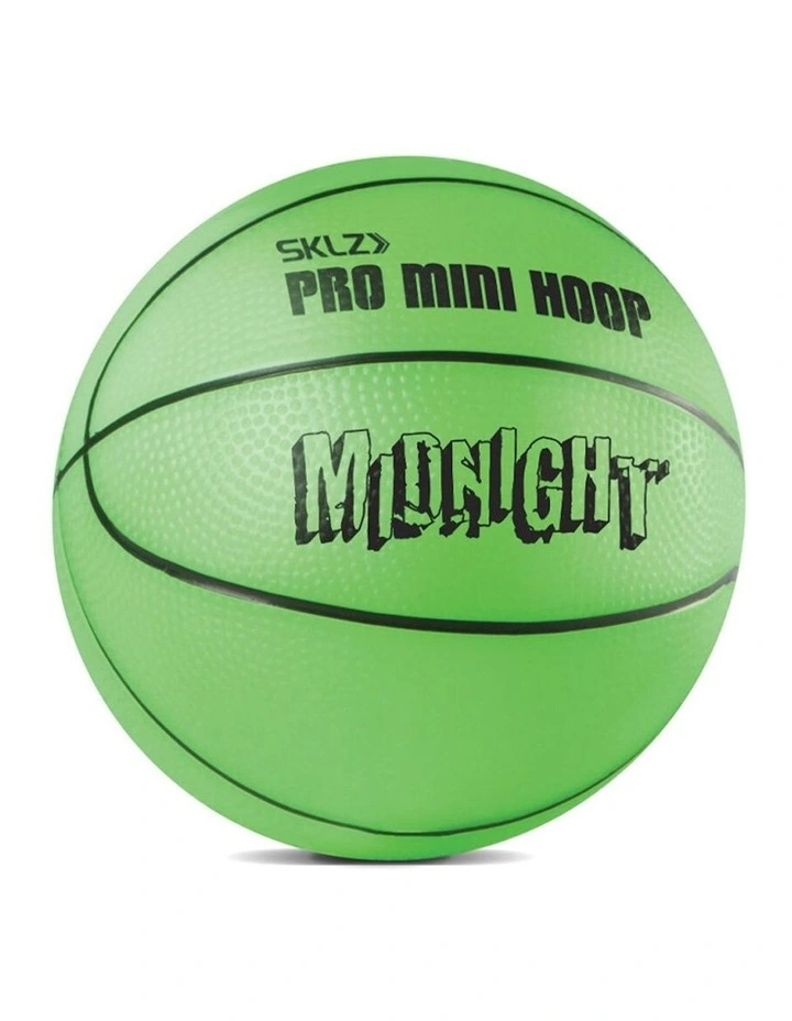 SKLZ Pro Mini 45.72cm Backboard Basketball Hoop with Glow in the Dark ball