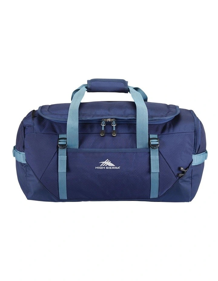 Fairlead Convertible Duffle in True Navy/Graphite Blue
