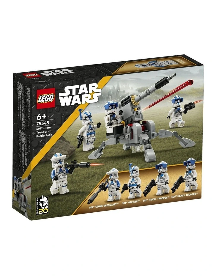 Star Wars 501st Clone Troopers Battle Pack 75345