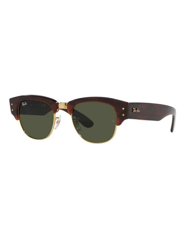 Mega Clubmaster Sunglasses in Tortoise