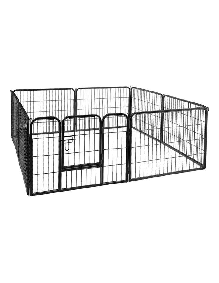 80x60cm 8 Panel Pet Dog Playpen