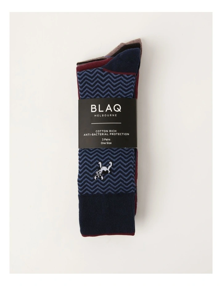 3 Pack Fashion Socks Dogs in Assorted