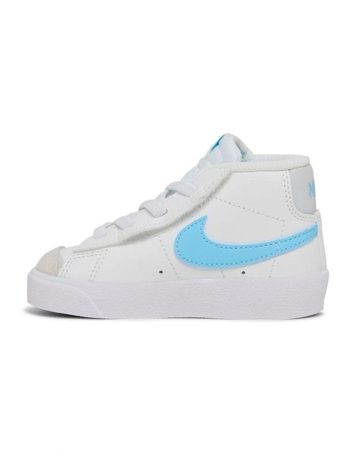 Blazer Mid 77 Infant Sneakers in White