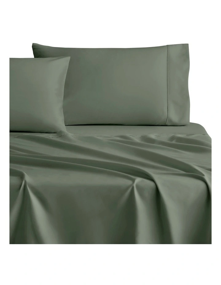 Supersoft Tencel Cotton Sheet Set in Slate Green
