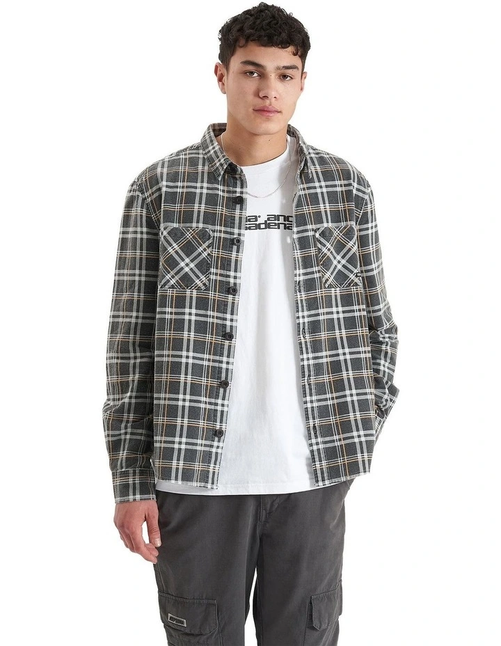 South Elevation Casual Long Sleeve Shirt in Multi
