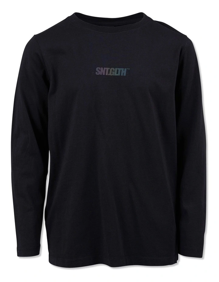 Marketplace Tee (8-16 Years) in Washed Black