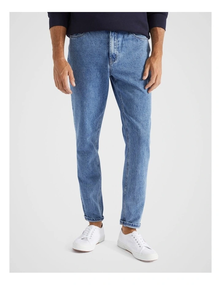 Slim Denim Jeans in Blue