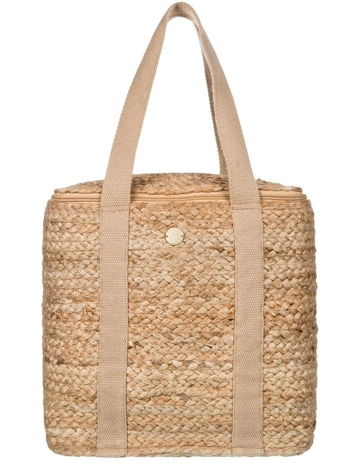 Ritual Kiss Jute Lunch Bag in Natural