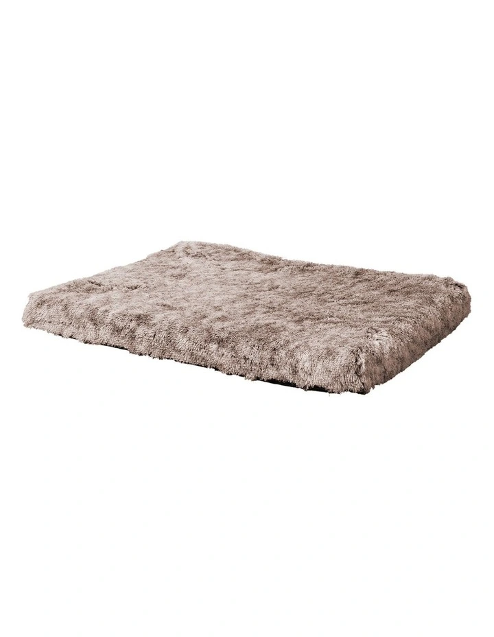 Dog Mat Bed L in Coffee
