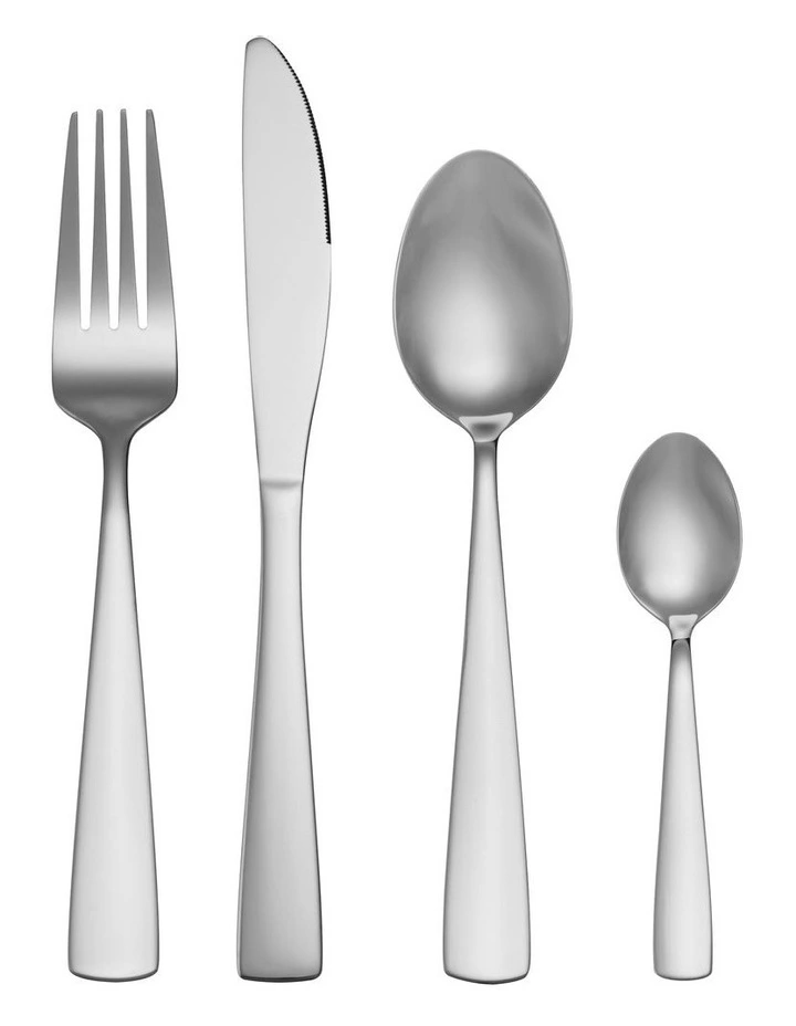 Harlington Cutlery Set in 24 Piece in Stainless Steel