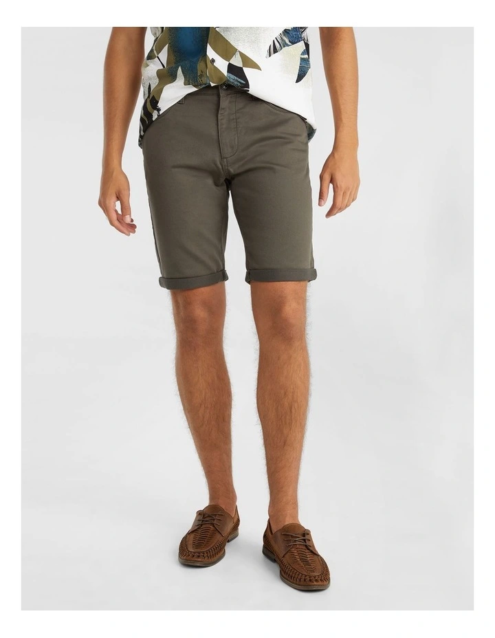 Herston Chino Short in Khaki