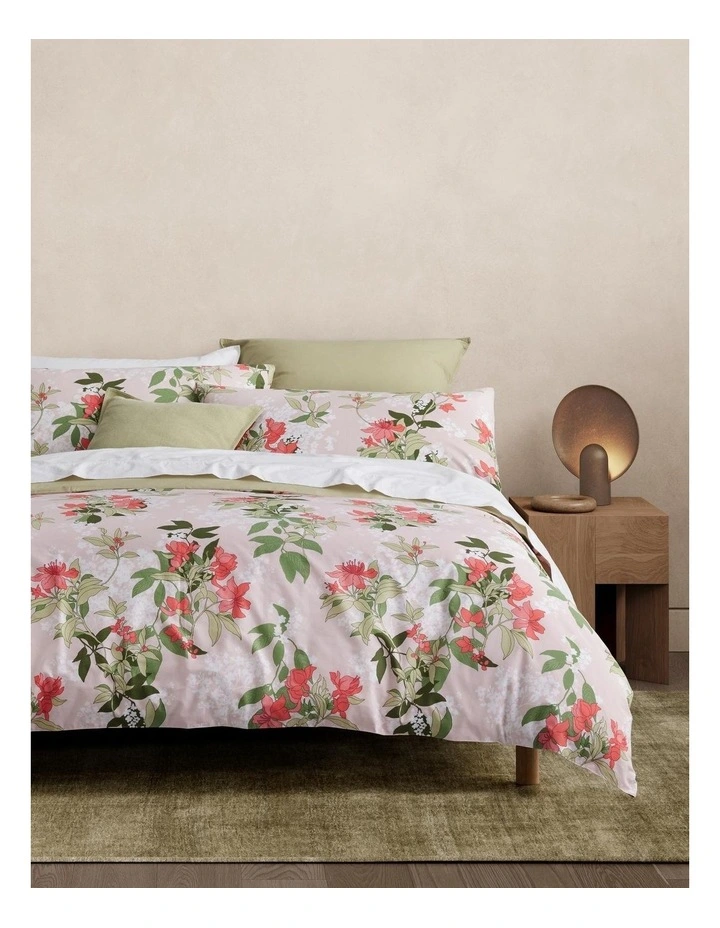 Florian Quilt Cover Set in Soft Fern