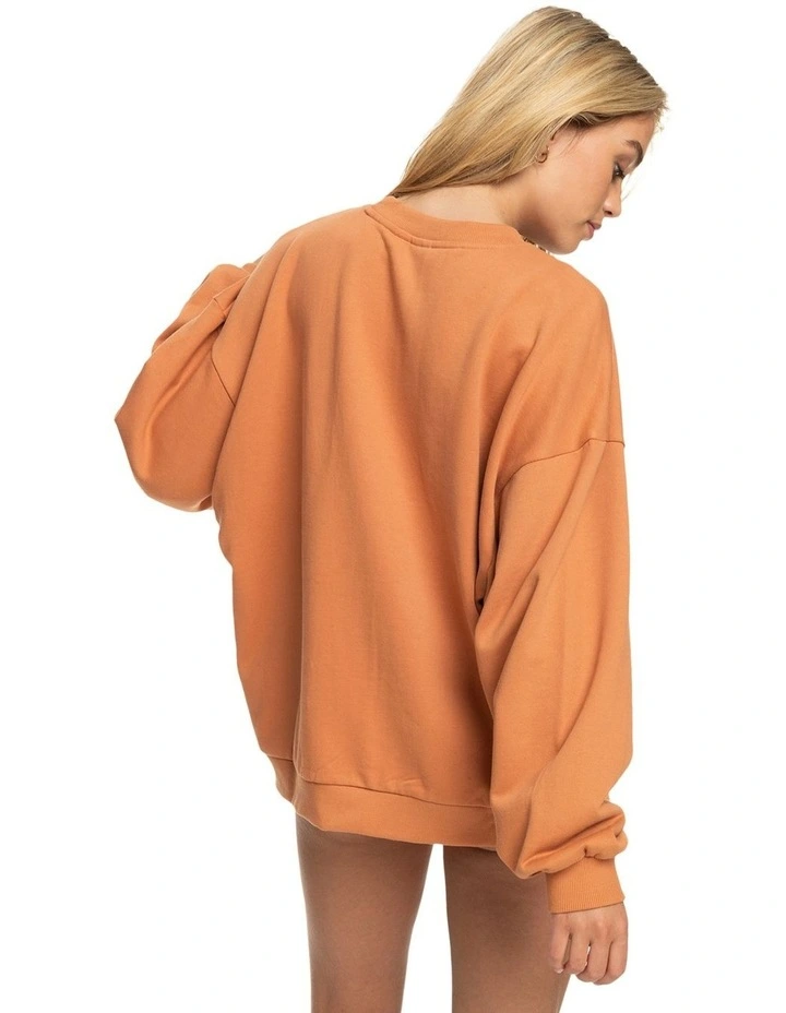 Surf Kind Kate Sweatshirt in Brown