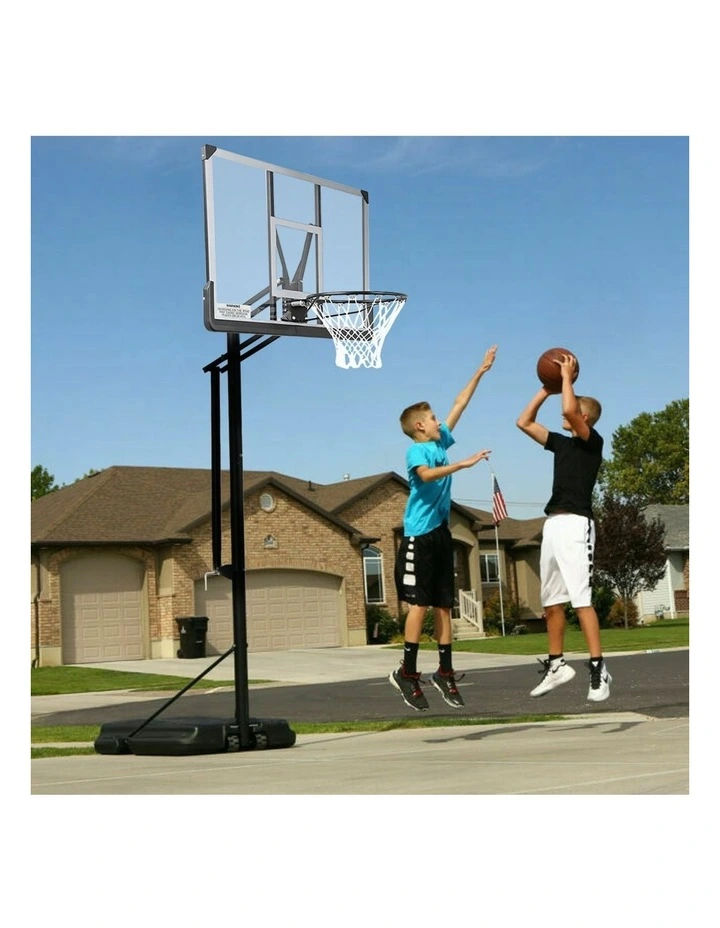 Portable Basketball Hoop 3.05m Black