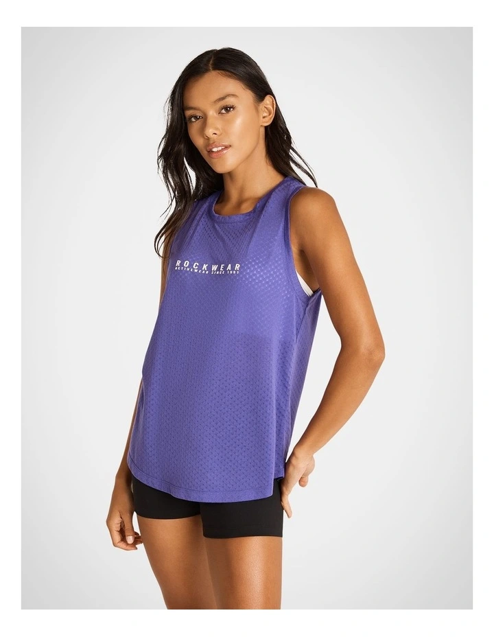 Fleur Tank in Purple