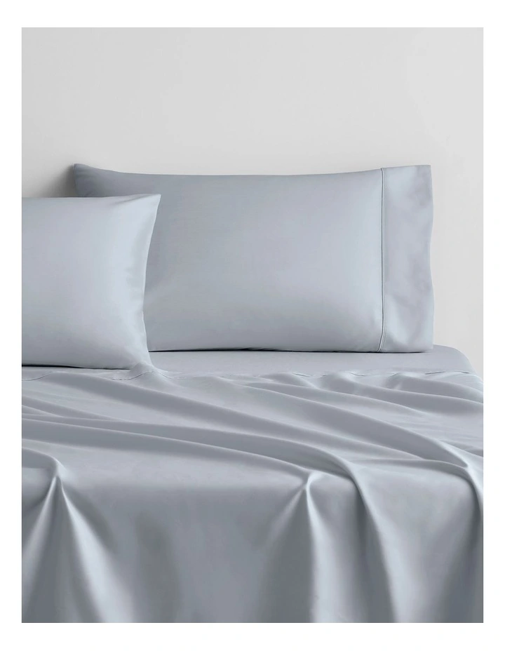 Supersoft Tencel Cotton Sheet Set in Ash Blue