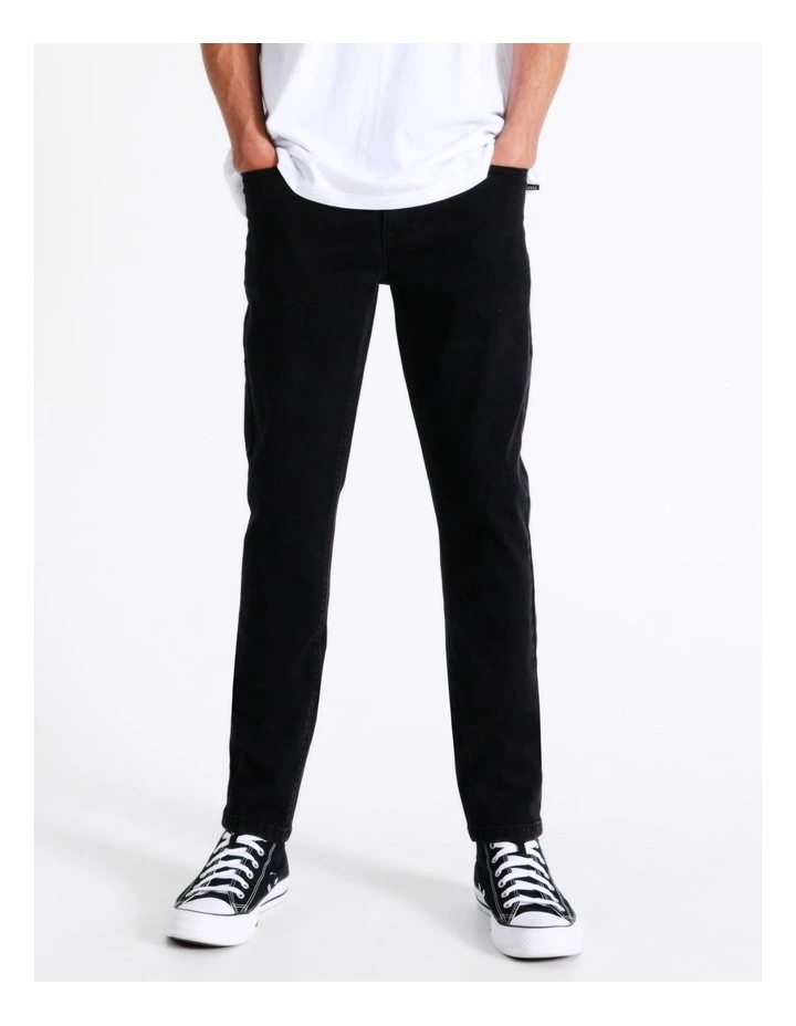 Ethan Slim Fit Jean in Black