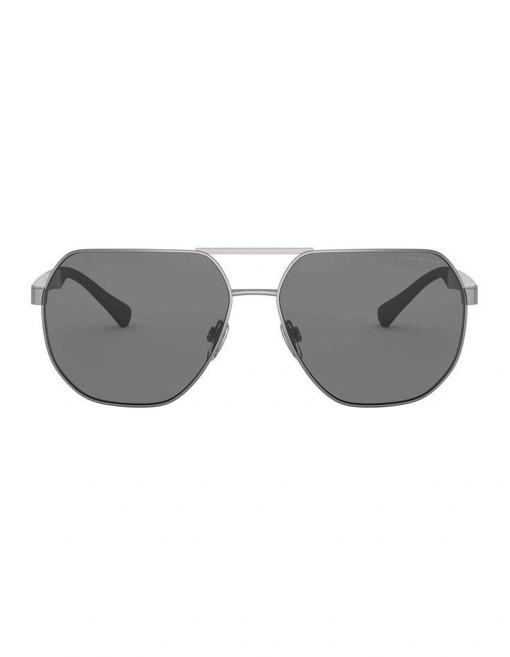 EA2099D Grey Polarised Sunglasses