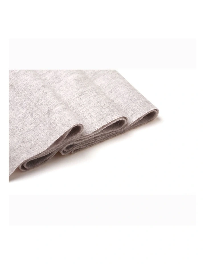 Wool Scarf in Grey