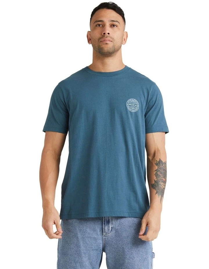 Sealed T-shirt in Duck Blue
