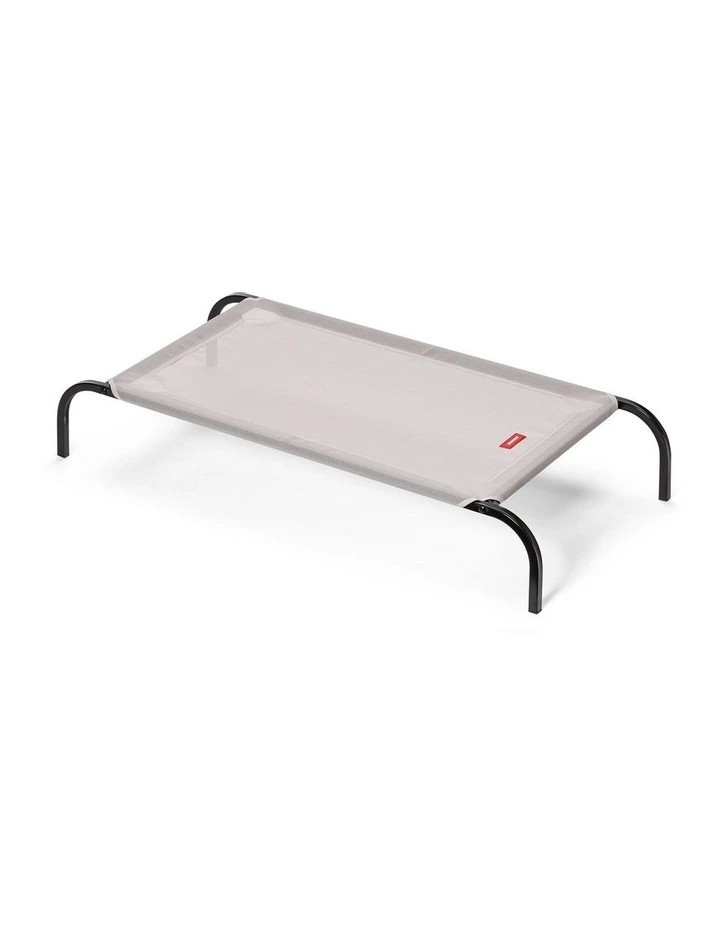 Flea-Free Dog Bed in Grey/Black