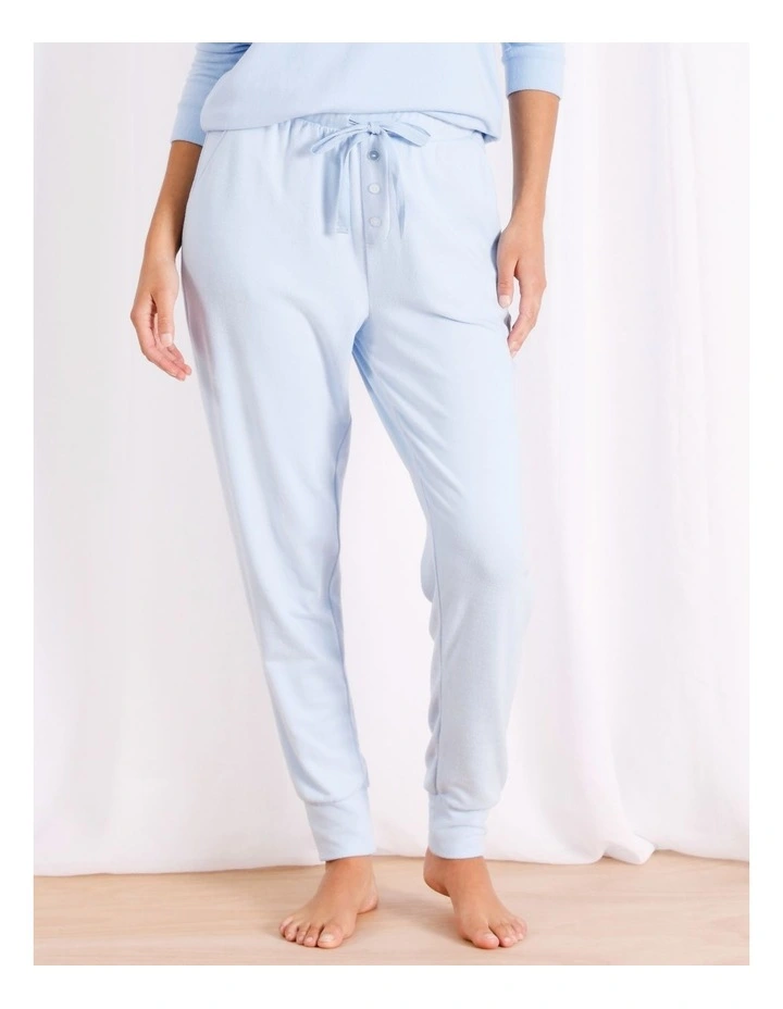 Supersoft Cuffed Pant in Blue