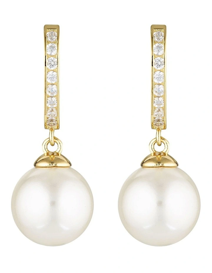 Promenade 18K Gold Plated Sterling Silver Earrings in Gold