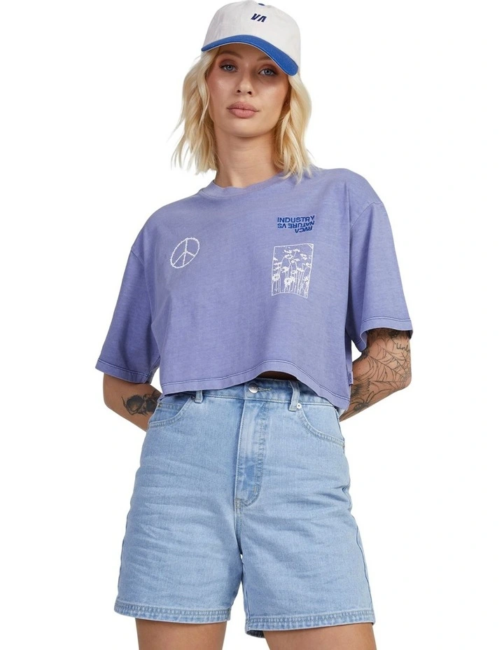 Coco Denim Short in Blue