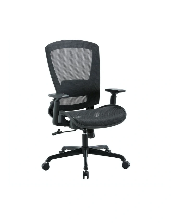 Daisey Mesh Seat Task Chair in Black