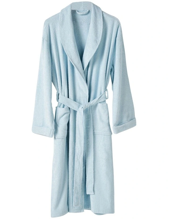 Terry Robe in Blue