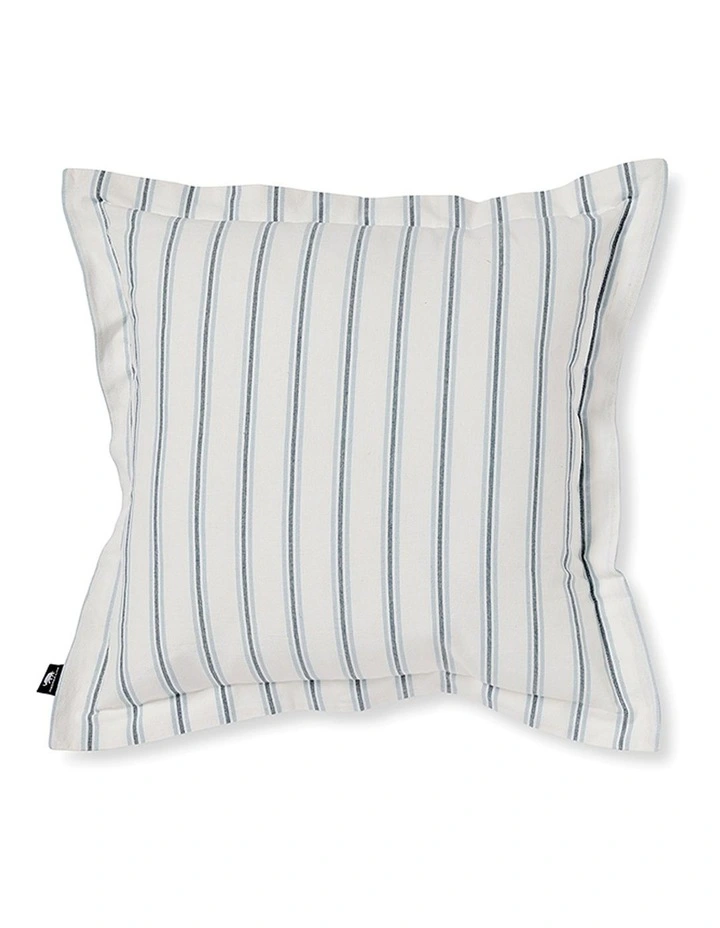 Capri Stripe Cushion 50x50cm in Blue