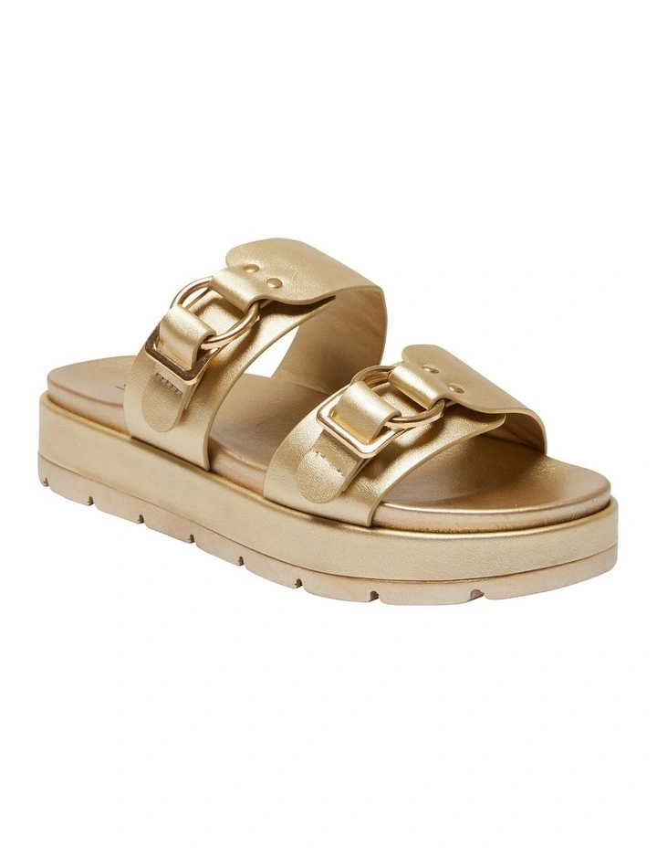 Fiction Sandals in Soft Gold