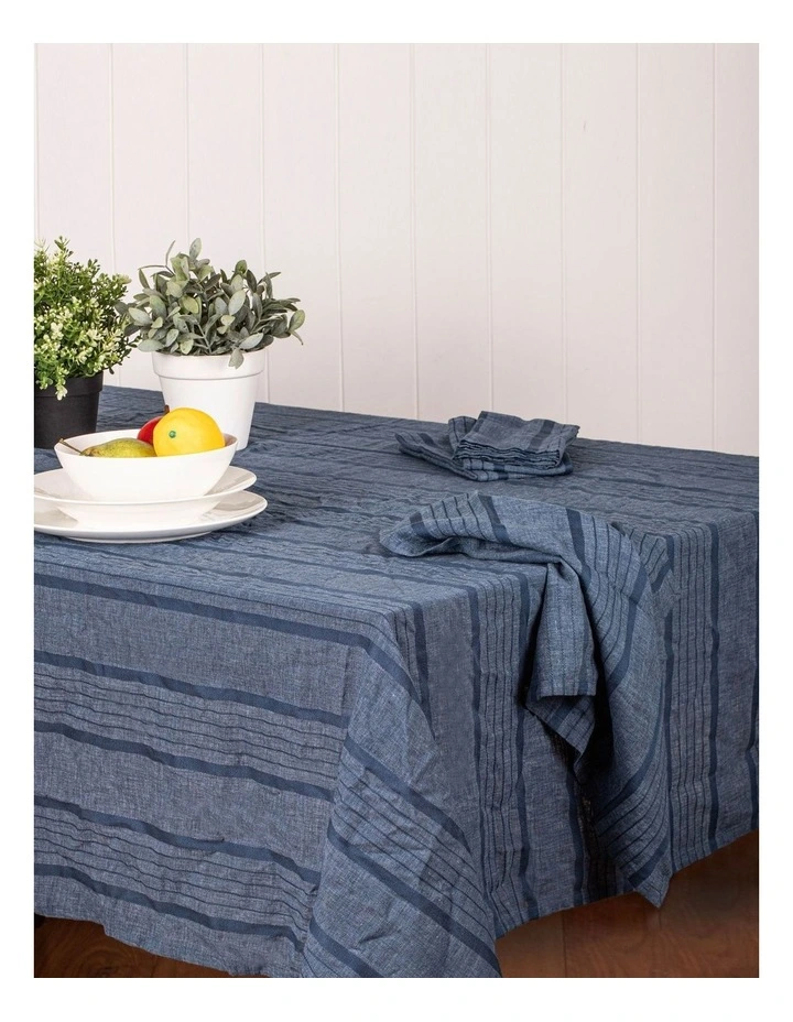 Peyton Napkin 4 Pack in Blue