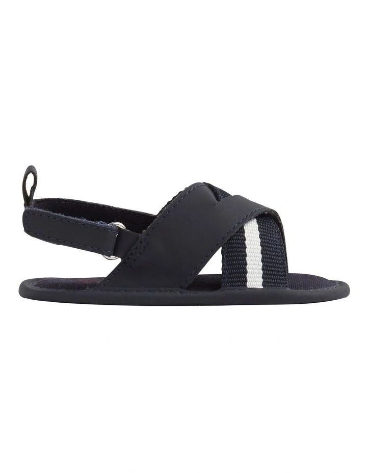 Tape Crossover Sandal
