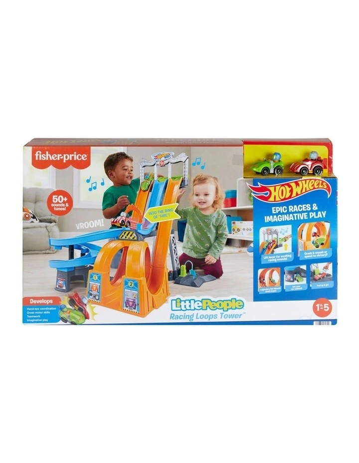 Hot Wheels Racing Loops Tower by Little People