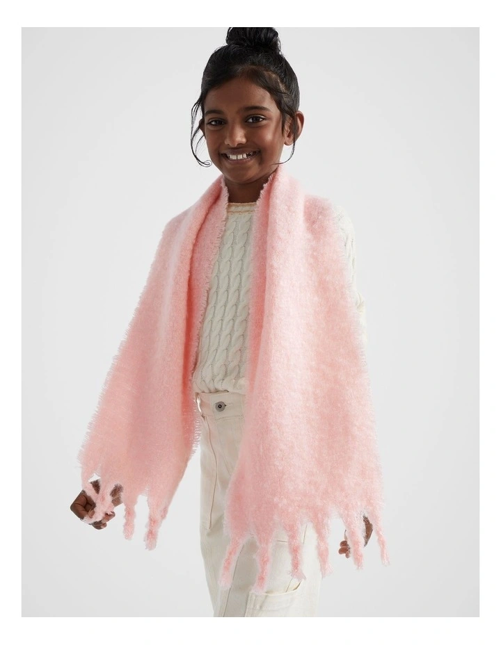 Brushed Heritage Scarf in Dusty Rose
