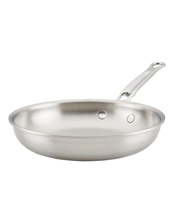 Insignia Stainless Steel Open Skillet 28cm in Silver