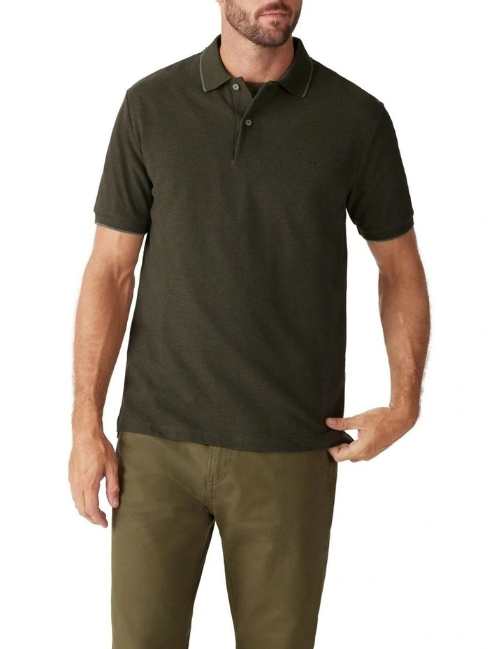 Percy Polo in Olive