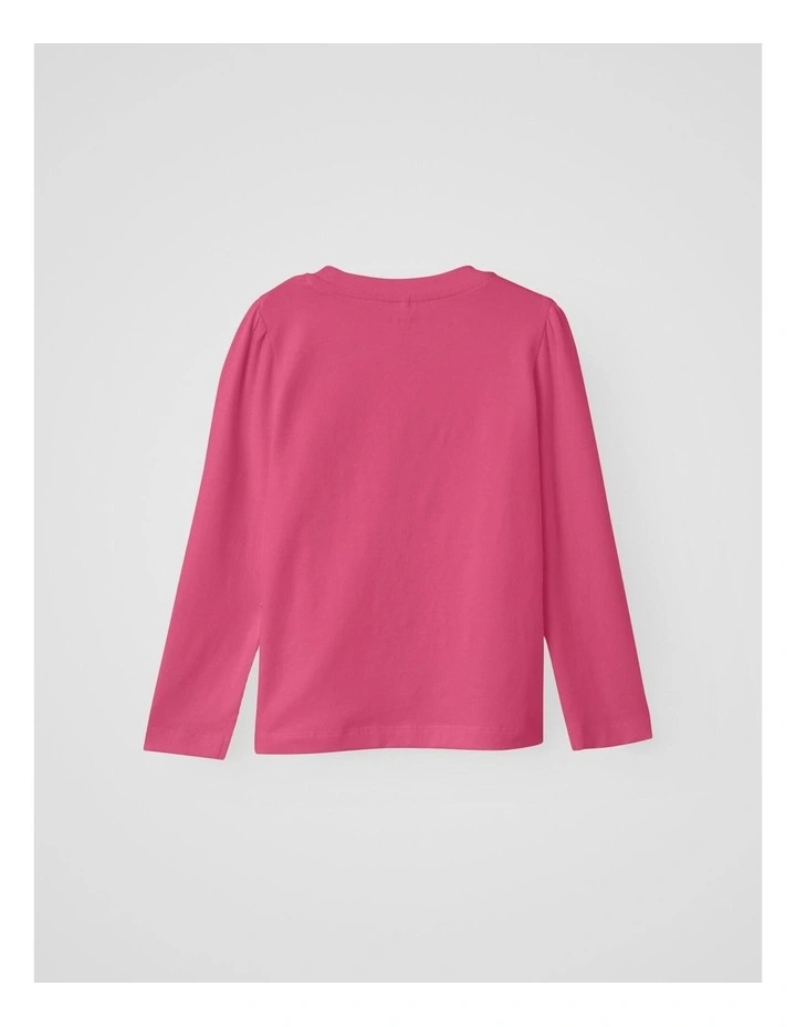 Kivi Long Sleeve Top in Pink